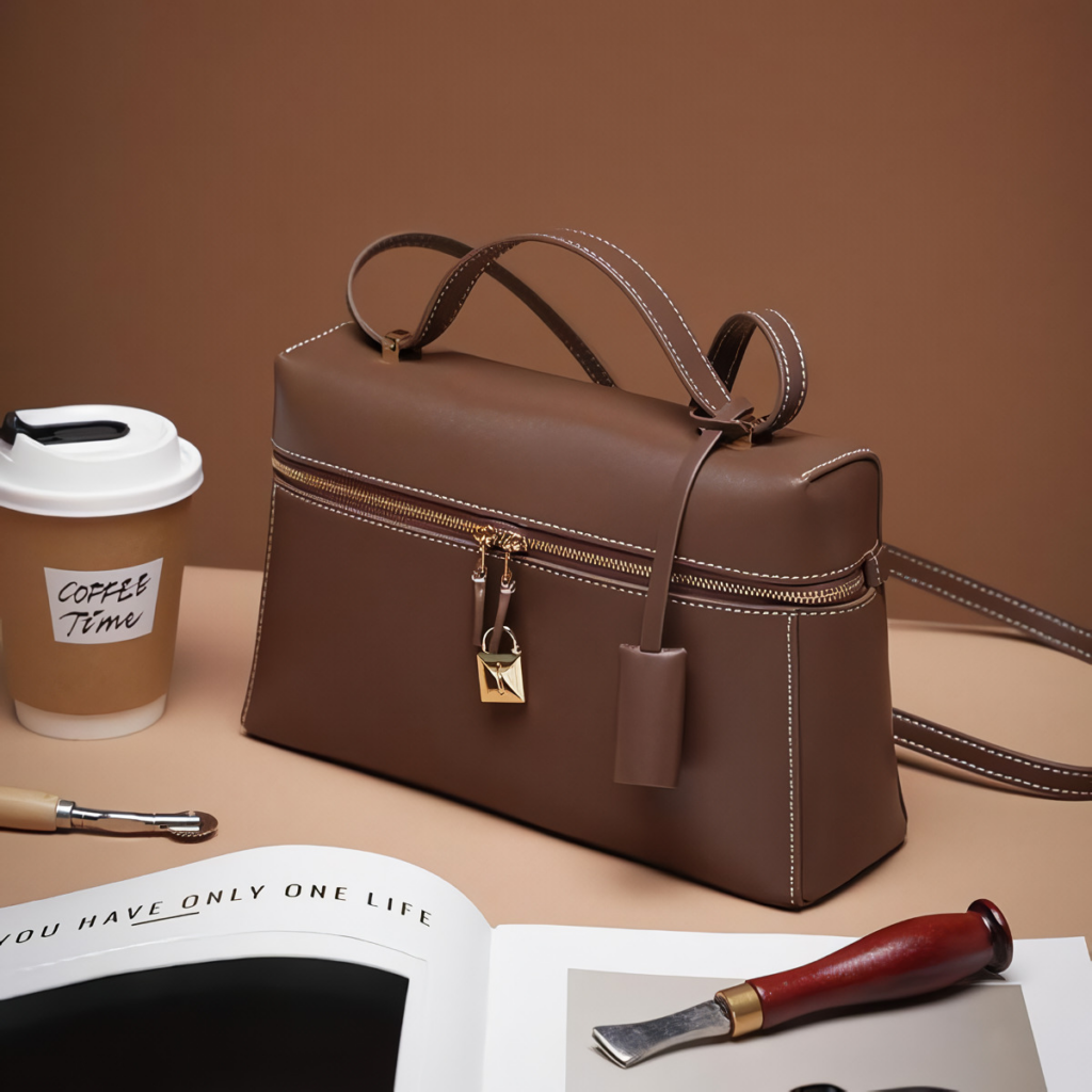 Genuine Leather Crossbody Bag