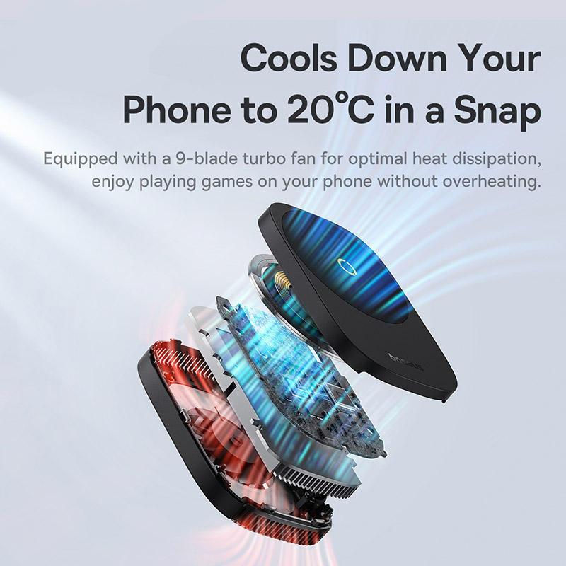 Wireless Charging Phone Cooler